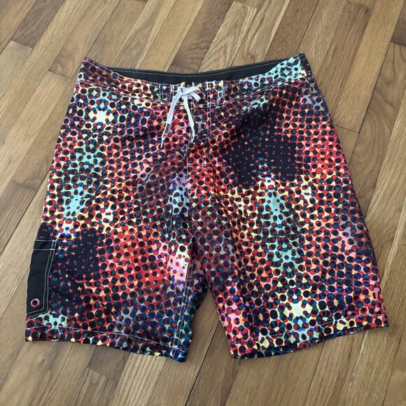 Mambo Auatralia Colorful Board Swimming Trunks/shorts Mens Size Large - Picture 2 of 5